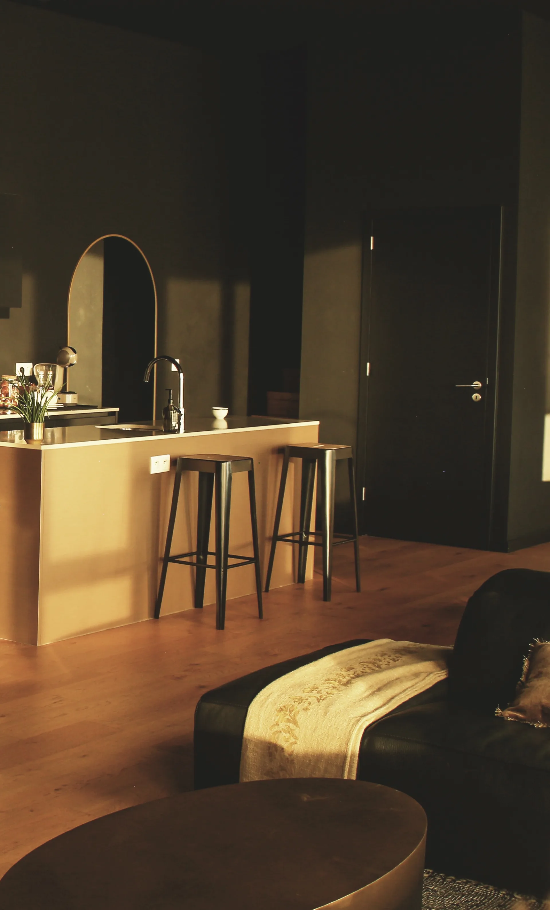 Sunset Penthouse Antwerp — kitchen