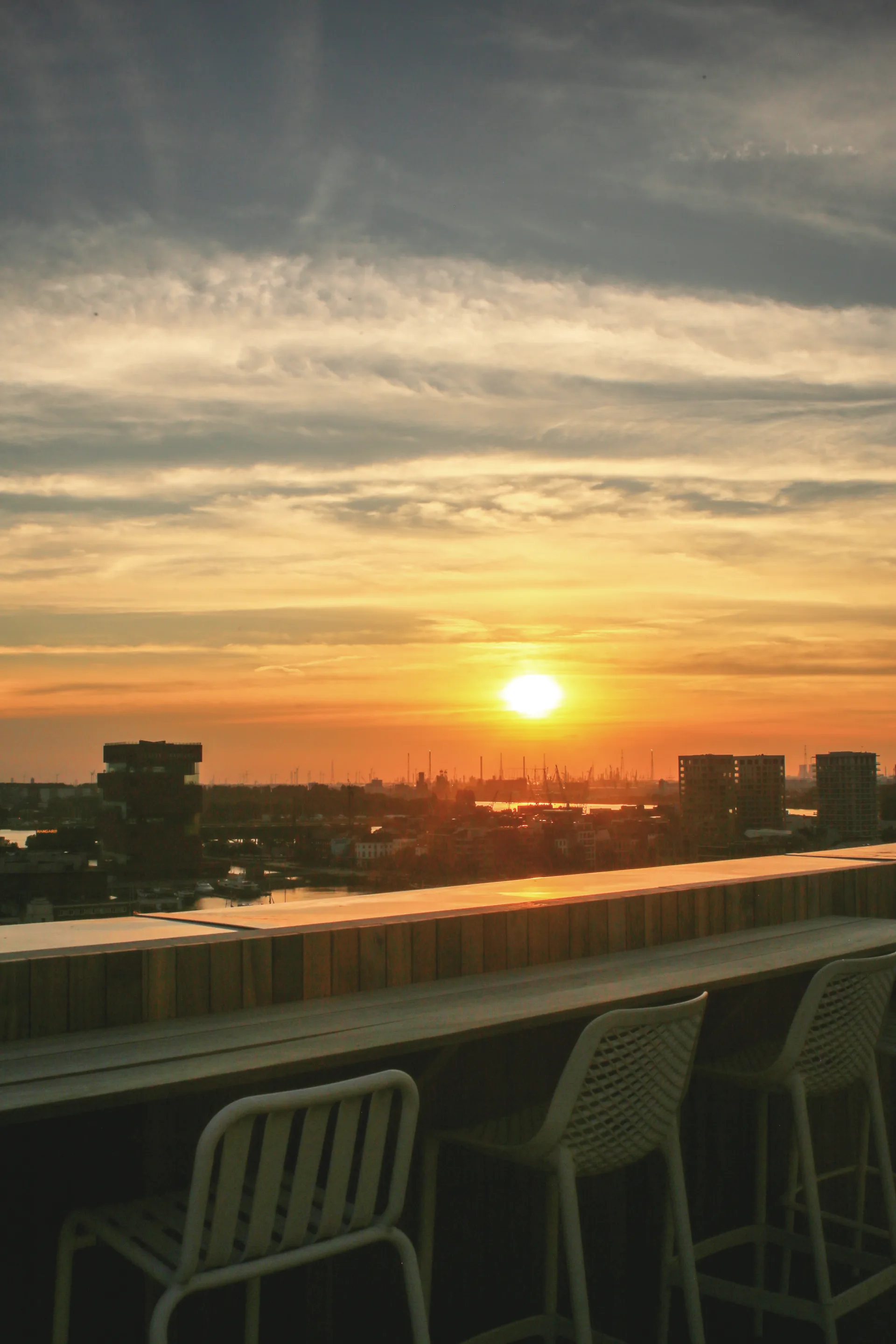 Sunset Penthouse Antwerp — sunset